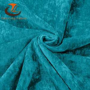 Tissu de <span class=keywords><strong>rideau</strong></span> en microfibre <span class=keywords><strong>double</strong></span> face 100 % polyester chenille tissé imperméable de haute qualité pour occultation textile de maison - Product Image 2