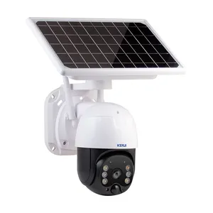 KERUI ICSee HD Wireless Solar WiFi Camera Outdoor Security Surveillance Camera CCTV Smart Home PIR Motion Detection Cam