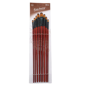 Nouvel ensemble de pinceaux en nylon pour peinture artistique, aquarelle, huile et détails – Idéal pour les artistes débutants et étudiants - Product Image 5