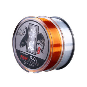 Línea de Pesca Yukui Super Max de Nailon de 210m 5.0 de Alta Resistencia para Cañas de Pescar en el Mar, Uso en Playa y Océano - Product Image 1