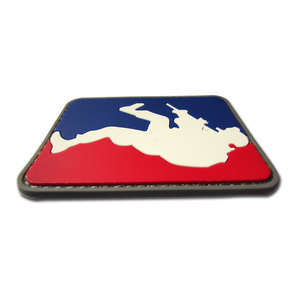 Badge tactique 3D en PVC souple avec patch auto-agrippant pour décoration vestimentaire - Product Image 3