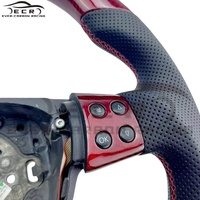 Volant en fibre de carbone personnalisé de haute qualité Ever Carbon Racing ECR pour accessoires VW Golf Golf 5