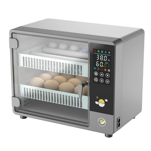 Incubadora de Huevos Totalmente Automática para 24 Huevos, Doble Fuente de Alimentación, Volteo Automático, Control de Temperatura, Alta Tasa de Incubación para Huevos de Ganso y Codorniz - Product Image 3