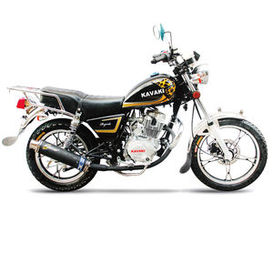 Moto de livraison Guangzhou Kavaki Hx <span class=keywords><strong>50cc</strong></span> 124cc 150cc avec éclairage LED pour casques, moto à deux roues - Product Image 4