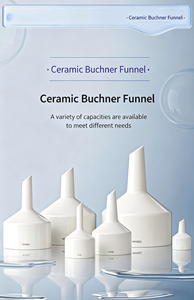 Embudo <span class=keywords><strong>de</strong></span> Porcelana Buchner, Embudo <span class=keywords><strong>de</strong></span> Filtración <span class=keywords><strong>de</strong></span> <span class=keywords><strong>Laboratorio</strong></span>, Embudo <span class=keywords><strong>de</strong></span> Filtración al Vacío <span class=keywords><strong>40</strong></span>/60/80/100/120/150 para Uso en Laboratorios <span class=keywords><strong>de</strong></span> Química - Product Image 3