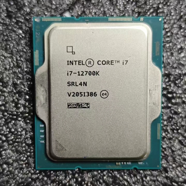 For Used Intel Core I7-12700K Unlocked Processor LGA1700 12-Core 20-Thread Desktop Pull-out CPU