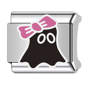 Stocked Halloween Italian Charm <b>Bracelet</b> Links DIY Modular Elastic <b>Bracelet</b> Stainless Steel Enamel Charms Jewelry Accessories - Product Image 4