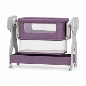 Modello MA-01D Culla Elettrica Intelligente per Neonati con Design a Forma di Elefante, Convertibile a 2 Livelli, Lettino Multifunzione per Camera da Letto - Product Image 5