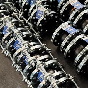 高品質防水着脱式フレキシブルゴムパイプジョイントユニオンゴム伸縮継手3インチ - Product Image 4