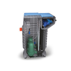 Tanque de elevación MAXISOL 2200L para maquinaria de tratamiento de agua - Product Image 2