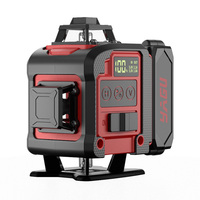 Mini niveau Laser de haute précision 16 lignes lumière verte 16 lignes Lasers de ligne à nivellement automatique 4D