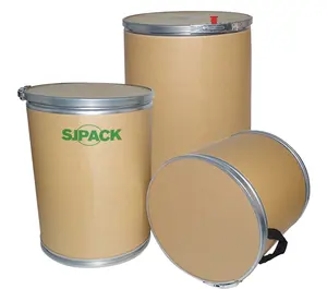 Fabricant vente directe 22 gallons professionnel emballage fibre acier cerceau transport tambour
