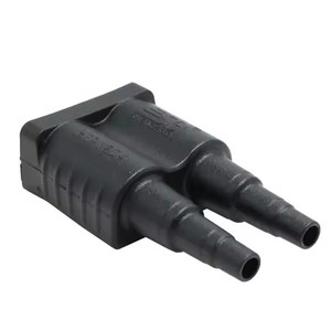 Connecteurs <span class=keywords><strong>BNC</strong></span> bipolaires noirs en matériau PC 120A 600V IP65, fiches et prises pour chargeur d'alimentation - Product Image 4