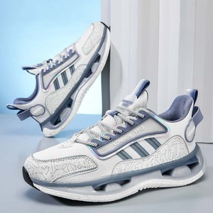 Zapatillas Deportivas Blancas de Alta Calidad para Hombre 2026, Estilo Baloncesto, con Aumento de Altura, para Senderismo, Otoño-Verano, con Correa Monk - Product Image 3