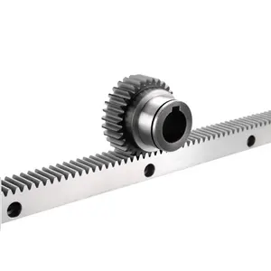 High Precision M2 M3 Rack Worm Helical Custom Tooth Industrial Motor Metal Stainless Steel Nylon Plastic Rack And Pinion Gear