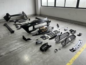 Accesorios de coche Facelift parachoques Kit de carrocería actualización <span class=keywords><strong>SRT</strong></span> 8 Kits de carrocería para Jeep <span class=keywords><strong>Grand</strong></span> <span class=keywords><strong>Cherokee</strong></span> <span class=keywords><strong>2017</strong></span> + - Product Image 2