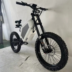 จักรยานไฟฟ้าไฮบริด SS60 72v 5000w ขายดี รุ่นความเร็วเดียว ระยะทางวิ่งไกล 60 กม. ระบบกันสะเทือนเต็มรูปแบบ ดีไซน์ทรง Bomber ยางอ้วนขนาด 26 นิ้ว - Product Image 2