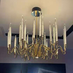 ไฟแขวนเทียนกิ่งไม้แบบใหม่โคมไฟตกแต่งงานแต่งงานสำหรับตกแต่งห้องรับประทานอาหารโคมไฟระย้าหรูหราทันสมัย - Product Image 3