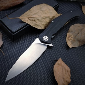 Navaja de Bolsillo EDC con Hoja de Acero D2 de 3.62 Pulgadas, Cuchillo Plegable de Supervivencia y Rescate para Exteriores con Mango de G10 y Acero 420 para Camping - Product Image 6