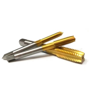 <strong>M35</strong> Hss-e Cobalt Tap Titanium Plated Straight/spiral Flute Machine Thread For Metal M2 M2.5 M3 M4 M5 M6 M8 M10 M12 Screw Tap - Product Image 1