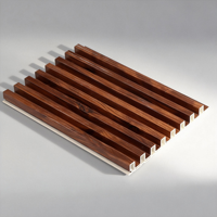 Panneau composite WPC moderne et écologique avec bambou pour la décoration murale des salles de bain et des hôpitaux