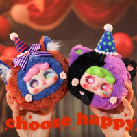 Véritable modèle Kawaii PVC Action Figure Cute Three Migo Dream Circus Baby Doll Frozen Collectible Toy for Holiday Gift