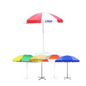Customized Travel Beach <b>Umbrella</b> <b>Large</b> Outdoor Advertising Heavy Duty Parasol with Logo and Sun Protection - Product Image 2