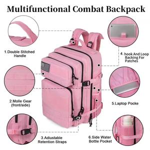 45l moto sacs étanches randonnée Molle Sports de plein air voyage étanche Nylon Tas Ransel Pria <span class=keywords><strong>sac</strong></span> <span class=keywords><strong>à</strong></span> <span class=keywords><strong>dos</strong></span> tactique pour les filles - Product Image 2