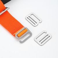 Die Neue Nylon-Geflecht-Uhrenarmband-Schnalle für 2022 Typ G-Form 18mm 20mm Schnalle Passend für Iwat S8 AP S8