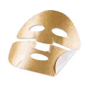 Maschera Viso Idratante a Doppio Strato <span class=keywords><strong>con</strong></span> Foglia d'Oro e <span class=keywords><strong>Argento</strong></span>, Maschera in Tessuto Personalizzata per la Cura della Pelle, OEM, Private Label, Ingrosso - Product Image 3