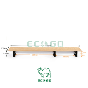 Soporte de monitor de bambú de madera para mejorar la comodidad y la productividad Estante de escritorio de madera Elevador de monitor para organizador de escritorio - Product Image 6