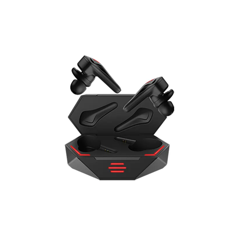 RedMagic headphone nirkabel TWS BT 5.0, earphone gaming nirkabel Bluetooth detak jantung