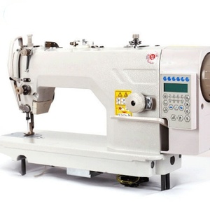 <b>Automatic</b> Direct Drive Single Needle Lockstitch <b>Sewing</b> <b>Machine</b> Fully <b>Automatic</b> Industrial for Handbags Programmable Metal Motor - Product Image 1