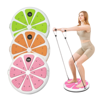 RS Disque de torsion multifonction pour la taille, Planche d'équilibre fitness, Compteur intelligent, Bandes de résistance, Massage aux billes d'acier
