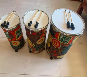 Orff Percussion Instrument 10/13/16 Inch Wooden <b>Hand</b> <b>Drum</b> With Mallets Durable for Kids Performance and Music Education - Product Image 2