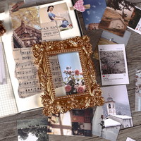 Ensemble de 50 autocollants en papier washi, scènes de la vie quotidienne, objets de voyage, autocollants kawaii, autocollants vintage esthétiques pour scrapbooking