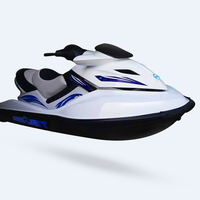 Nouveau Jet Ski 1500cc avec moteur 4 temps Supercharger Intercooler Matériau en fibre de verre