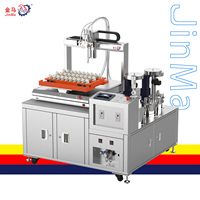 Bomba de motor paso a paso PLC totalmente automática Jinma de gran capacidad para minicartuchos SD, con caja de engranajes de 3 ejes para pasta de soldar y sellador 1
