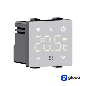 Gloca WiFi โครโนเทอร์โมตอัจฉริยะพร้อมหน้าจอสัมผัส230V ใช้ได้กับการรวมแอป Tuya ในห้องนั่งเล่น-ผลิตภัณฑ์สมาร์ทโฮม - Product Image 3