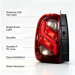 Gruppo Fanale Posteriore Alogeno, Ricambio Luce Posteriore per Renault <span class=keywords><strong>Dacia</strong></span> Duster 2015-2019 OE 265504304R 265550368R - Product Image 3