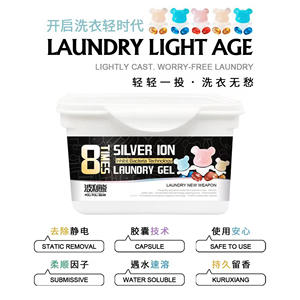 Private Label eco-friendly panno monouso detergente baccelli personalizzato fragranza Oem perline per il lavaggio del bucato per abbigliamento - Product Image 6