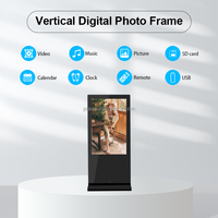 7 "8" 10.1 "12" 13 "15" 17 "22" 25 "32" 10 pouces Smart LCD LPS Advertising Display Cadre photo numérique avec piles rechargeables