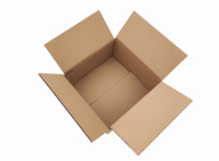 Boîtes en Carton Ondulé Simple Paroi 20*20*10cm avec Impression Personnalisée – Conception Économique de Logo sur Emballage Carré