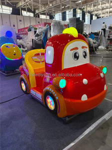 Manège pour enfants à monnayeur, en fibre de verre, avec écran, modèle voiture de dessin animé, à bascule, BC-1 Kids BC-1, à vendre - Product Image 2