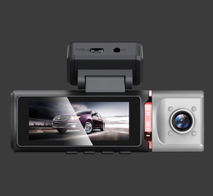 wholesale 3-lens 1080P WiFi dashcam with GPS G-sensor, loop recordingcar black <b>box</b> monitor - Product Image 3