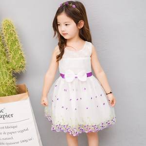 Robe de fête pour bébé fille 2017, robes de créateur pour enfants, modèles de robes de fête pour enfants - Product Image 2