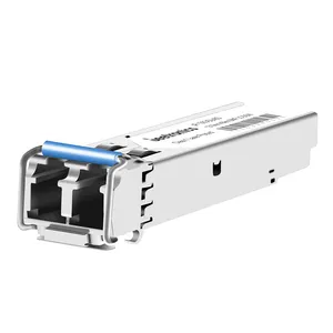 Gratis sampel ODM OEM SFP 100 dasar EX 40KM SMF 1310NM dupleks modul Transceiver serat optik LC