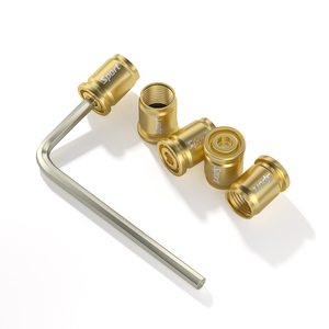 4 pièces nouveau style de <span class=keywords><strong>voiture</strong></span> <span class=keywords><strong>antivol</strong></span> en acier inoxydable roue pneu Valve tiges bouchons solide pneu Air Valve bouchons - Product Image 1