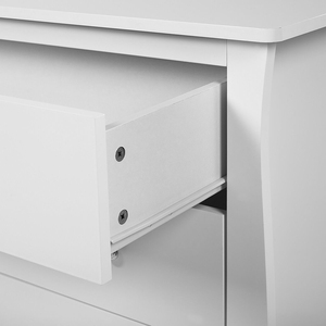 Vente en gros usine <span class=keywords><strong>Commode</strong></span> de rangement en bois moderne <span class=keywords><strong>blanche</strong></span> à tiroirs, <span class=keywords><strong>basse</strong></span> et haute - Product Image 5