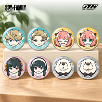 Badge en fer blanc Joyouth officiel sous licence SPY X FAMILY 58 mm, 8 designs, personnages d'anime, articles de collection, vente en gros